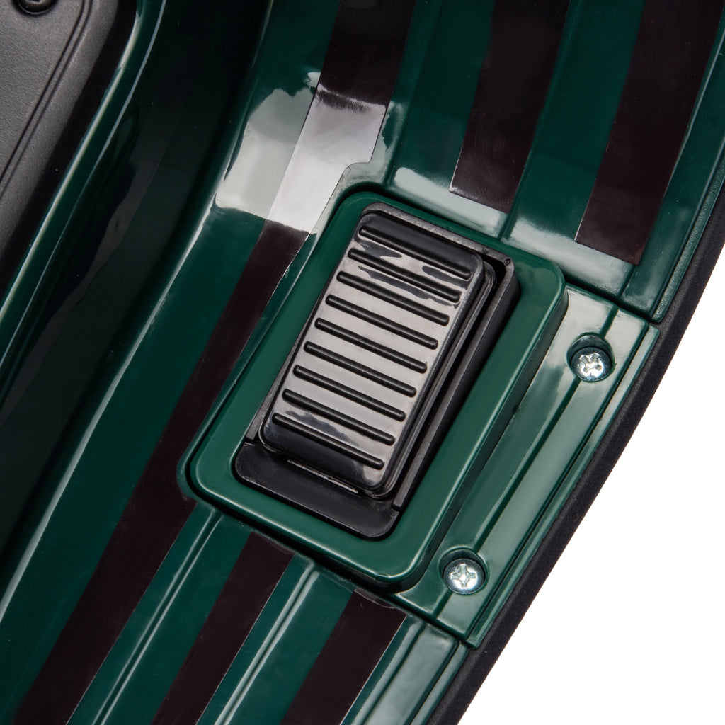 AIYAPLAY 12V Vespa Licensed Kids Electric Scooter Motorbike with Music, Headlights, FM Radio, for 3-6 Years in Green-7