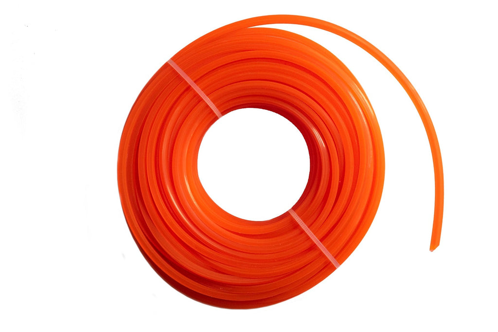 Strimmer Line Orange Square 2.7mm x 15m-1