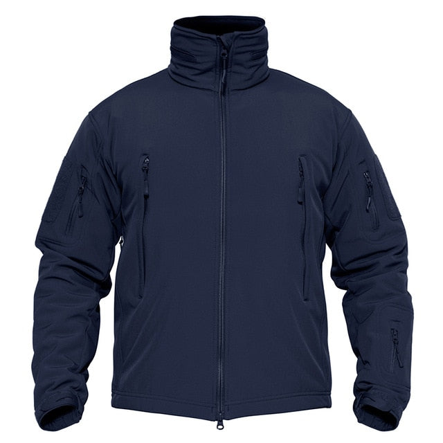 Winter Military Fleece Jacket Mens Soft shell Jacket Tactical Waterproof Army Jackets Coat Airsoft Clothing Windbreaker-5