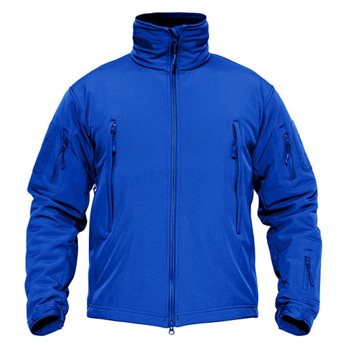 Winter Military Fleece Jacket Mens Soft shell Jacket Tactical Waterproof Army Jackets Coat Airsoft Clothing Windbreaker-9