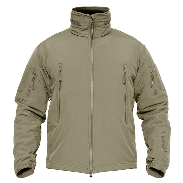 Winter Military Fleece Jacket Mens Soft shell Jacket Tactical Waterproof Army Jackets Coat Airsoft Clothing Windbreaker-6