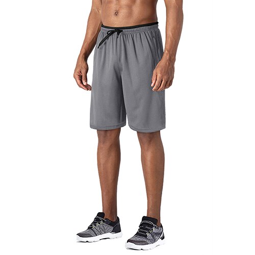 Joggers Shorts Mens Lightweight Men Mesh Shorts Gym Fitness Bodybuilding Workout Quick Dry Shorts Athletic Short Pants-7
