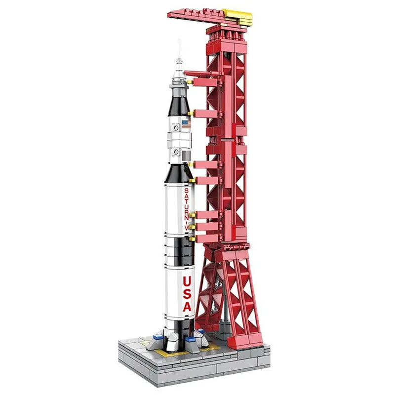 Apollo Rocket & Launch Pad 425pcs-0